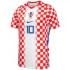 Conjunto Croácia Modrić 10 Equipamento Principal Mundial 2026 - Criança