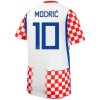 Conjunto Croácia Modrić 10 Equipamento Principal Mundial 2026 - Criança