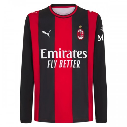 Camisola do AC Milan Equipamento Principal 2026-27 Manga Comprida Camisola do AC Milan Equipamento Principal 2026-27 Manga Comprida