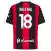 Camisola do AC Milan Nkunku 18 Equipamento Principal 2026-27