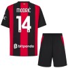Conjunto AC Milan Modrić 14 Equipamento Principal 2026-27 - Criança Conjunto AC Milan Modrić 14 Equipamento Principal 2026-27 - Criança