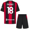 Conjunto AC Milan Nkunku 18 Equipamento Principal 2026-27 - Criança