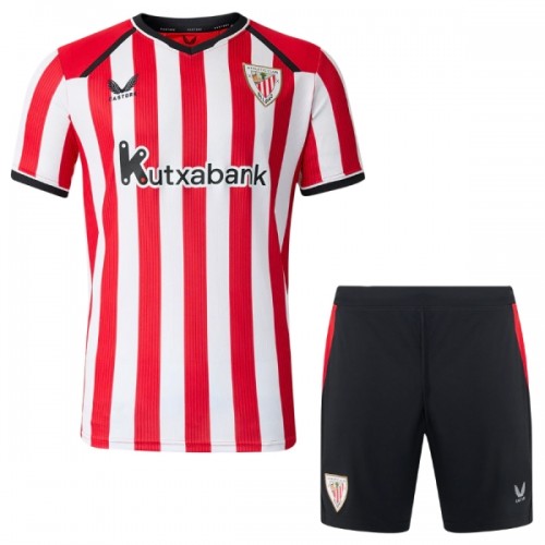 Conjunto Athletic Bilbao Equipamento Principal 2026-27 - Criança Conjunto Athletic Bilbao Equipamento Principal 2026-27 - Criança