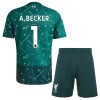 Conjunto Liverpool A. Becker 1 Guarda Redes Equipamento Principal 2026-27 Verde - Criança