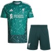 Conjunto Liverpool Guarda Redes Equipamento Principal 2026-27 Verde - Criança