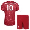 Conjunto Liverpool Mac Allister 10 Equipamento Principal 2026-27 - Criança Conjunto Liverpool Mac Allister 10 Equipamento Principal 2026-27 - Criança