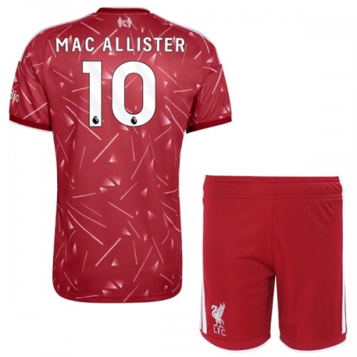 Conjunto Liverpool Mac Allister 10 Equipamento Principal 2026-27 - Criança Conjunto Liverpool Mac Allister 10 Equipamento Principal 2026-27 - Criança