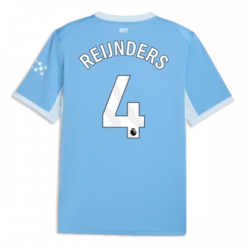 Camisola do Manchester City Reijnders 4 Equipamento Principal 2026-27 Camisola do Manchester City Reijnders 4 Equipamento Principal 2026-27