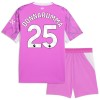 Conjunto Manchester City Donnarumma 25 Equipamento Alternativo Guarda Redes 2026-27 Rosa - Criança