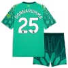 Conjunto Manchester City Donnarumma 25 Guarda Redes Equipamento Principal 2026-27 Verde - Criança Conjunto Manchester City Donnarumma 25 Guarda Redes Equipamento Principal 2026-27 Verde - Criança