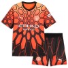 Conjunto Manchester City Donnarumma 25 Orange Version Guarda Redes Equipamento Terceiro 2026-27 - Criança