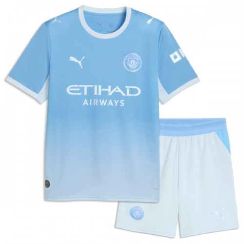 Conjunto Manchester City Equipamento Principal 2026-27 - Criança Conjunto Manchester City Equipamento Principal 2026-27 - Criança
