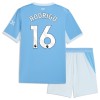 Conjunto Manchester City Rodrigo 16 Equipamento Principal 2026-27 - Criança