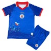 Conjunto Haiti Equipamento Principal Mundial 2026 - Criança Conjunto Haiti Equipamento Principal Mundial 2026 - Criança