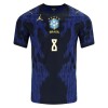 Camisola do Brasil Bruno Guimaraes 8 Equipamento Alternativo Mundial 2026