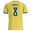 Camisola do Brasil Bruno Guimaraes 8 Equipamento Principal Mundial 2026
