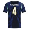 Camisola do Brasil Marquinhos 4 Equipamento Alternativo Mundial 2026
