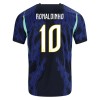 Camisola do Brasil Ronaldinho 10 Equipamento Alternativo Mundial 2026
