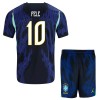 Conjunto Brasil Pele 10 Equipamento Alternativo Mundial 2026 - Criança Conjunto Brasil Pele 10 Equipamento Alternativo Mundial 2026 - Criança