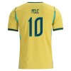 Conjunto Brasil Pele 10 Equipamento Principal Mundial 2026 - Criança