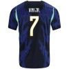 Conjunto Brasil Vini JR. 7 Equipamento Alternativo Mundial 2026 - Criança