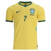 Conjunto Brasil Vini JR. 7 Equipamento Principal Mundial 2026 - Criança