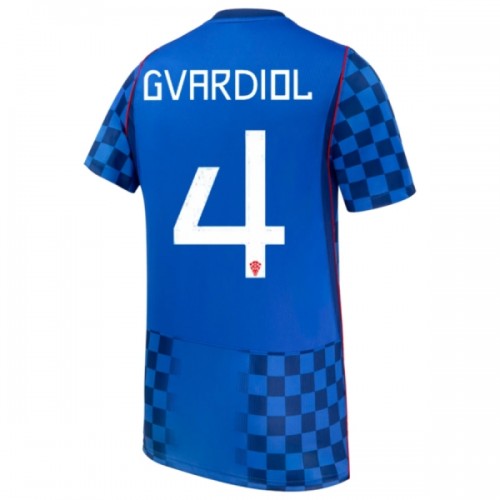 Camisola do Croácia Gvardiol 4 Equipamento Alternativo Mundial 2026 Camisola do Croácia Gvardiol 4 Equipamento Alternativo Mundial 2026