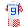 Camisola do Croácia Kramaric 9 Equipamento Principal Mundial 2026