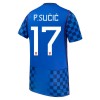 Camisola do Croácia P. Sucic 17 Equipamento Alternativo Mundial 2026
