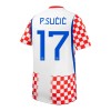 Camisola do Croácia P. Sucic 17 Equipamento Principal Mundial 2026
