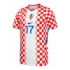 Camisola do Croácia P. Sucic 17 Equipamento Principal Mundial 2026