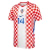 Camisola do Croácia Perišić 14 Equipamento Principal Mundial 2026