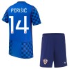 Conjunto Croácia Perišić 14 Equipamento Alternativo Mundial 2026 - Criança Conjunto Croácia Perišić 14 Equipamento Alternativo Mundial 2026 - Criança