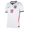 Camisola do Inglaterra Foden 17 Equipamento Principal Mundial 2026