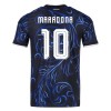 Conjunto Argentina Maradona 10 Equipamento Alternativo Mundial 2026 - Criança