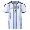 Conjunto Argentina Maradona 10 Equipamento Principal Mundial 2026 - Criança