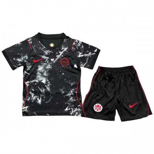 Conjunto Canadá Equipamento Alternativo Mundial 2026 - Criança Conjunto Canadá Equipamento Alternativo Mundial 2026 - Criança