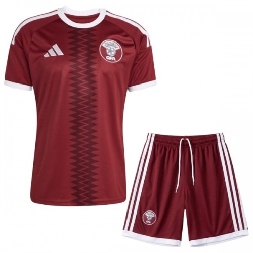 Conjunto Catar Equipamento Principal Mundial 2026 - Criança Conjunto Catar Equipamento Principal Mundial 2026 - Criança