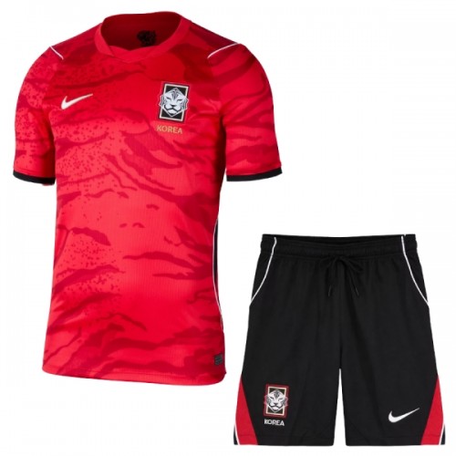 Conjunto Coreia do Sul Equipamento Principal Mundial 2026 - Criança Conjunto Coreia do Sul Equipamento Principal Mundial 2026 - Criança