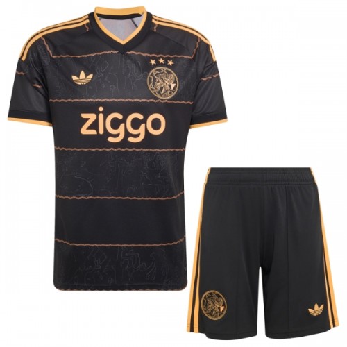 Conjunto Ajax Amsterdam Equipamento Alternativo 2026-27 - Criança Conjunto Ajax Amsterdam Equipamento Alternativo 2026-27 - Criança