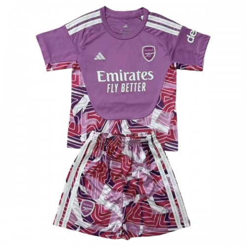 Conjunto Arsenal Purple Version Guarda Redes 2026-27 - Criança Conjunto Arsenal Purple Version Guarda Redes 2026-27 - Criança