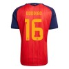 Camisola do Espanha 2 Stars Rodrigo 16 Equipamento Principal Mundial 2026