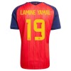 Conjunto Espanha 2 Stars Lamine Yamal 19 Equipamento Principal Mundial 2026 - Criança