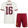Conjunto Espanha 2 Stars Rodrigo 16 Equipamento Alternativo Mundial 2026 - Criança