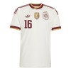 Conjunto Espanha 2 Stars Rodrigo 16 Equipamento Alternativo Mundial 2026 - Criança