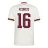 Conjunto Espanha 2 Stars Rodrigo 16 Equipamento Alternativo Mundial 2026 - Criança