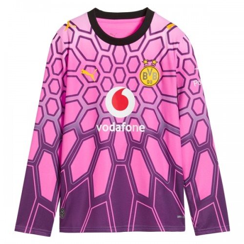 Camisola do Borussia Dortmund Equipamento Alternativo Guarda Redes 2026-27 Manga Comprida Rosa Camisola do Borussia Dortmund Equipamento Alternativo Guarda Redes 2026-27 Manga Comprida Rosa