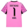 Camisola do Borussia Dortmund Kobel 1 Equipamento Alternativo Guarda Redes 2026-27 Rosa Camisola do Borussia Dortmund Kobel 1 Equipamento Alternativo Guarda Redes 2026-27 Rosa