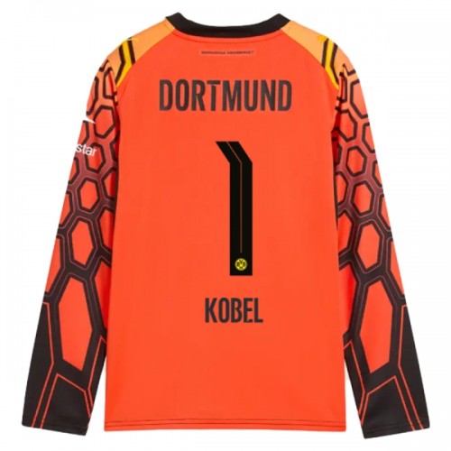 Camisola do Borussia Dortmund Kobel 1 Orange Version Guarda Redes Equipamento Principal 2026-27 Manga Comprida Camisola do Borussia Dortmund Kobel 1 Orange Version Guarda Redes Equipamento Principal 2026-27 Manga Comprida