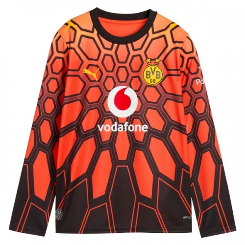 Camisola do Borussia Dortmund Orange Version Guarda Redes Equipamento Principal 2026-27 Manga Comprida Camisola do Borussia Dortmund Orange Version Guarda Redes Equipamento Principal 2026-27 Manga Comprida